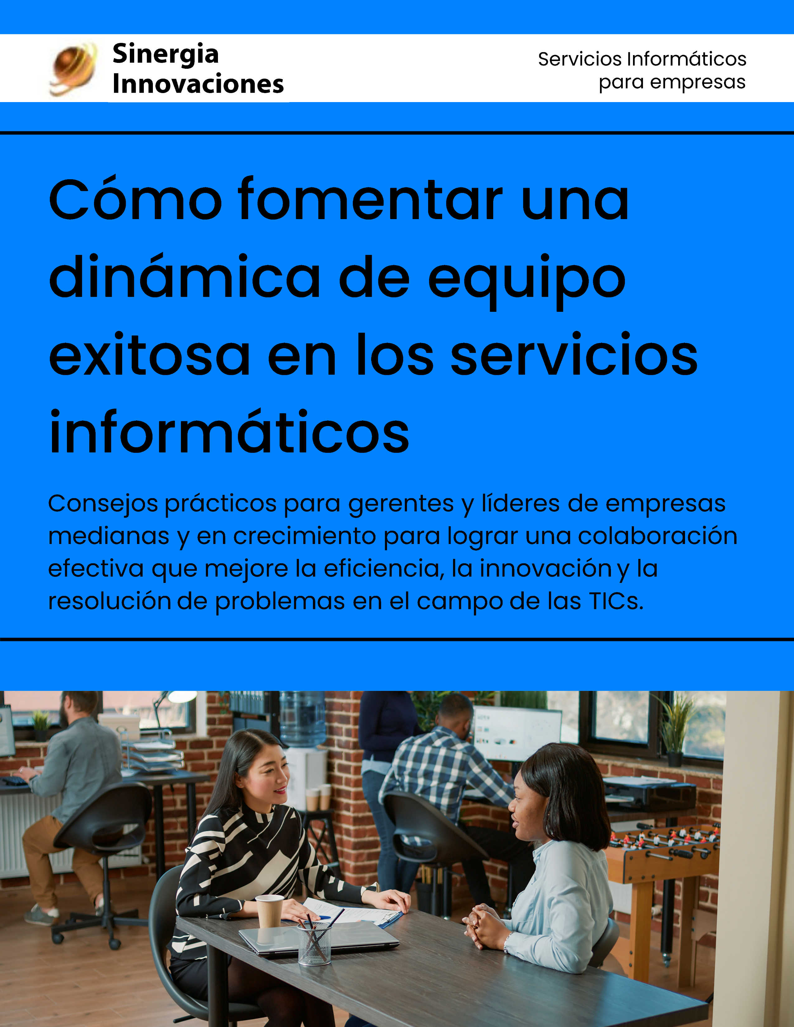 dinamica equipo en servicios informaticos
