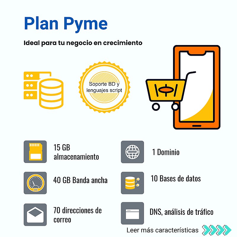 plan hosting basico correo empresarial quito web administrado