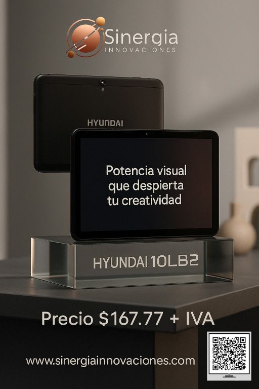 Tableta HYUNDAI 10LB2 — ¡Despierta tu mundo digital!