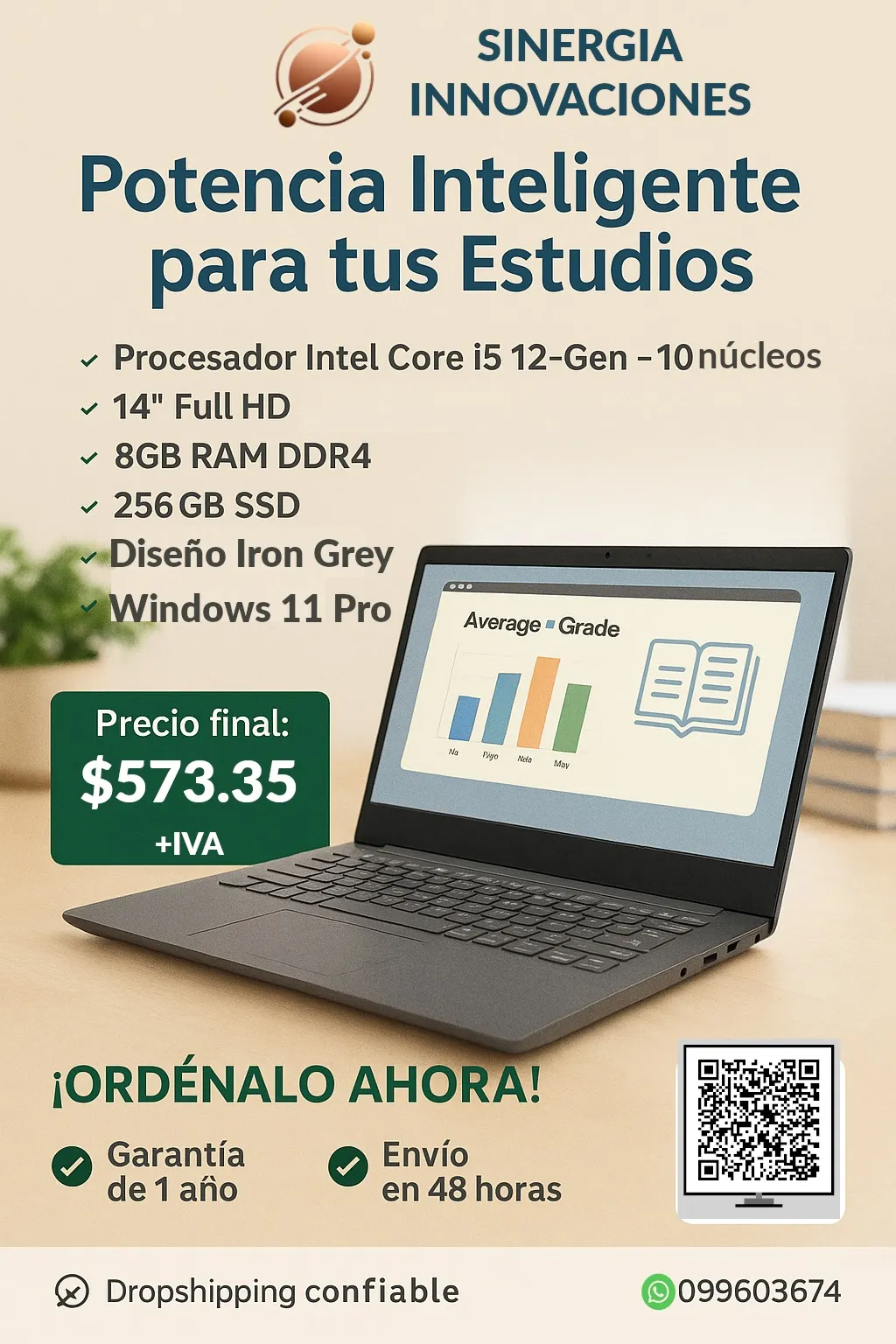 LAPTOP LENOVO V14 G3 IAP